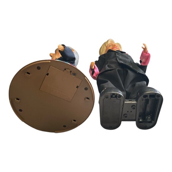 Gemmy Bill & Hillary Clinton Animated Talking Dancing Figures 2005 Tested Works - Picture 6 of 6